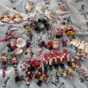 Christmas Ornaments Collection (most are Vintage) Steal Deal ! FLASH SALE